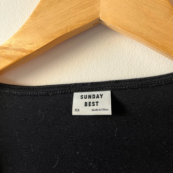 Aritzia Sunday Best Maverick Longsleeve Shirt - Picture 5 of 10